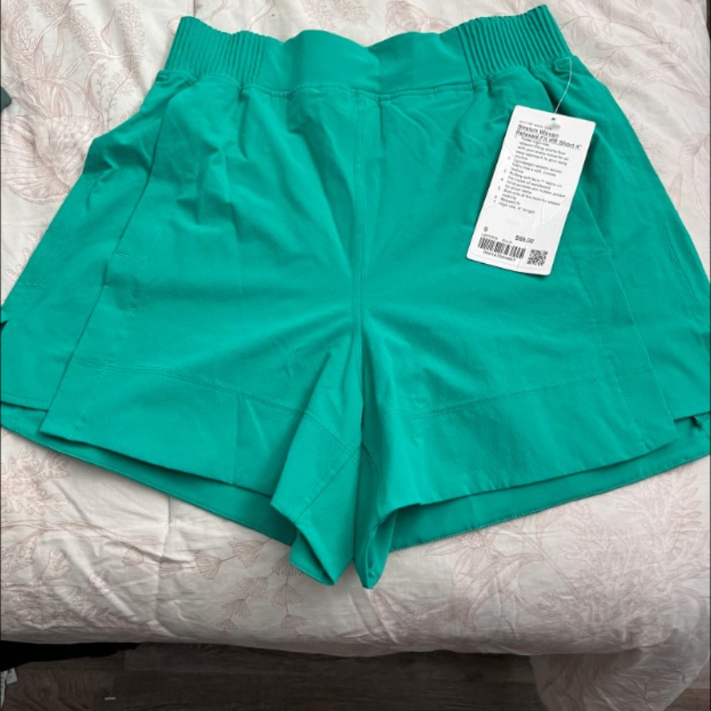 lululemon athletica Teal Athletic Shorts